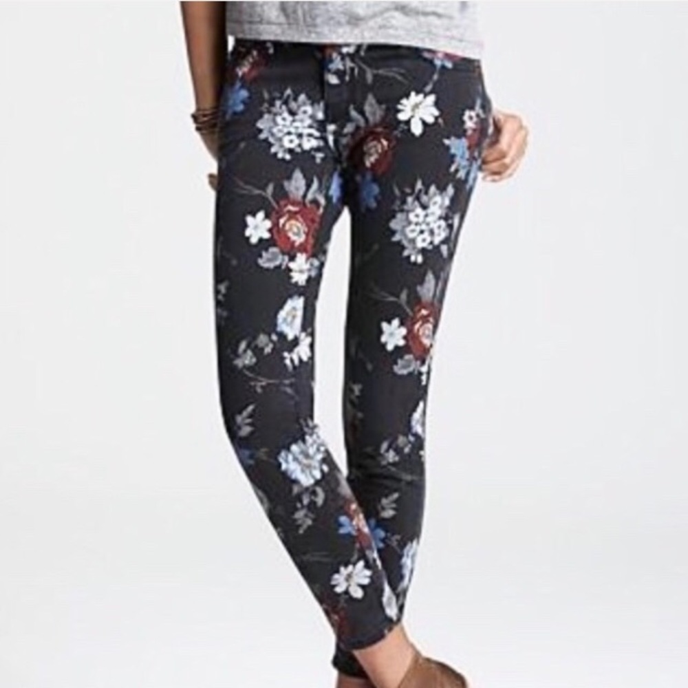 Current Elliott The Stiletto Wildflower Jeans